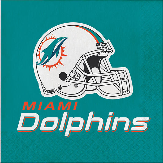 Miami Dolphins Luncheon Napkins 192 ct