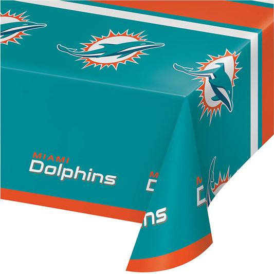 Miami Dolphins Tablecloths 12 ct