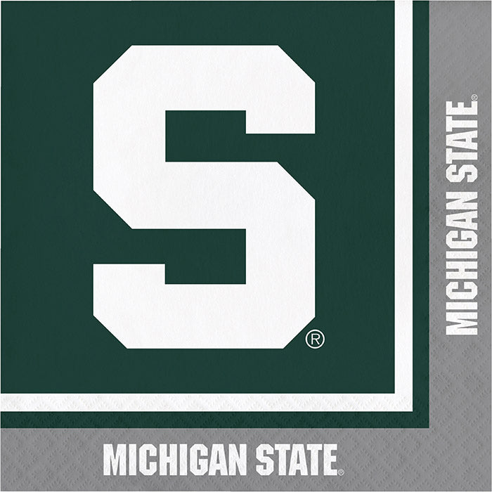 Michigan State University Luncheon Napkin 240 ct