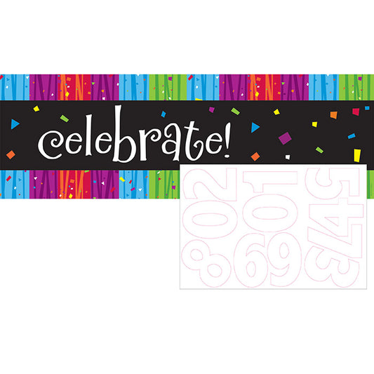 Milestone Celebrations Giant Party Banners 6 ct