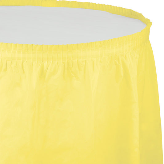 Mimosa Plastic Tableskirt 6 ct