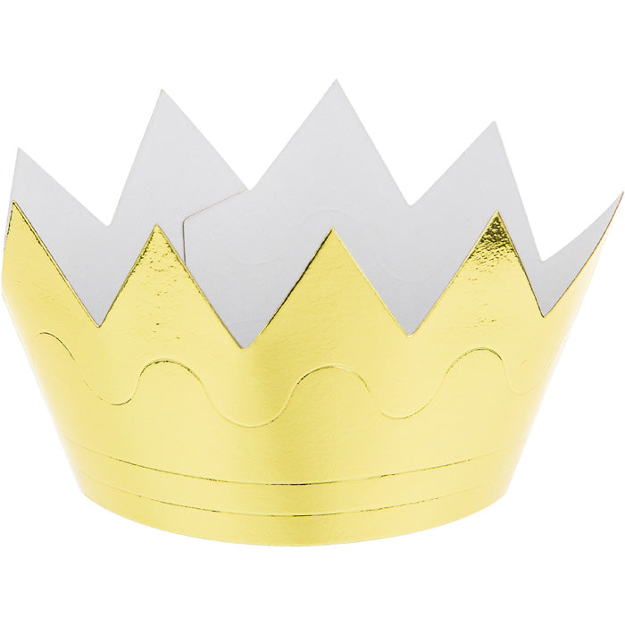 Mini Foil Crowns 72 ct