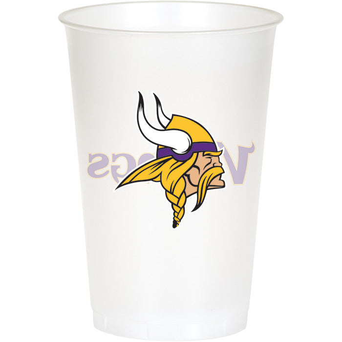 Minnesota Vikings 20 oz Plastic Cups 96 ct