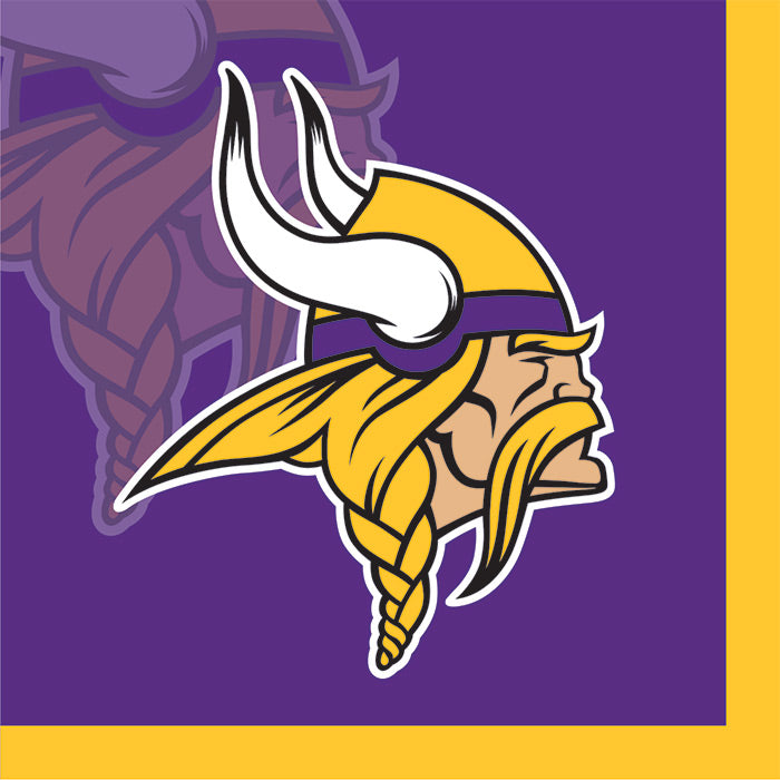 Minnesota Vikings Beverage Napkins 192 ct