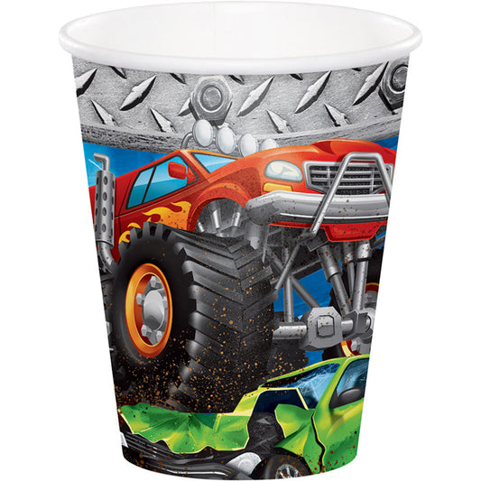 Monster Truck Cups 96 ct