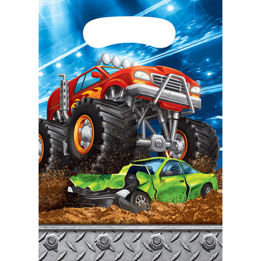 Monster Truck Favor Bags 96 ct