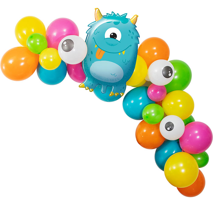 Monsters Balloon Garland Kits 6 ct