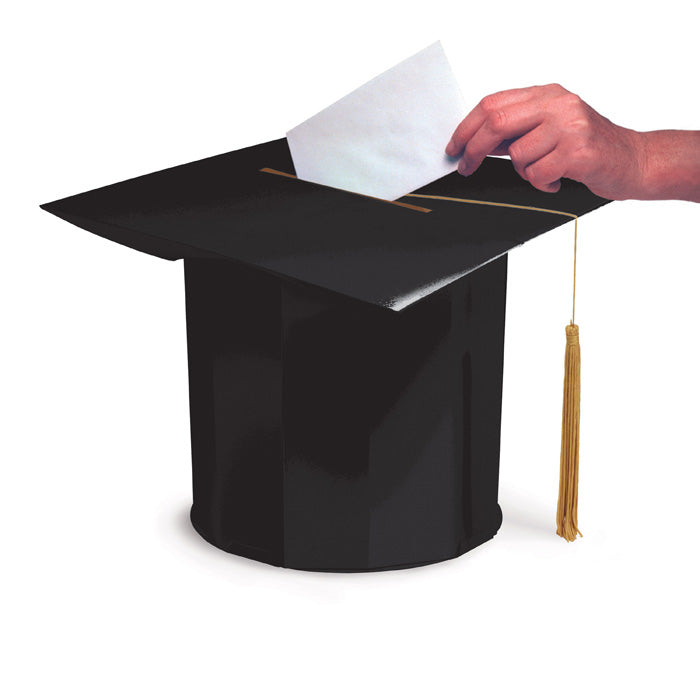 Mortarboard Shaped Graduation Card Boxes 6 ct