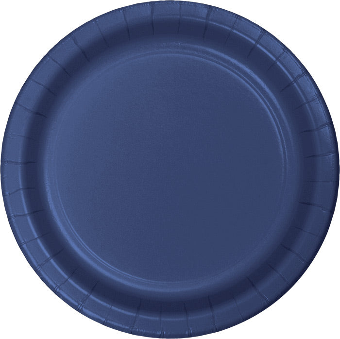 Navy Dessert Plates 240 ct