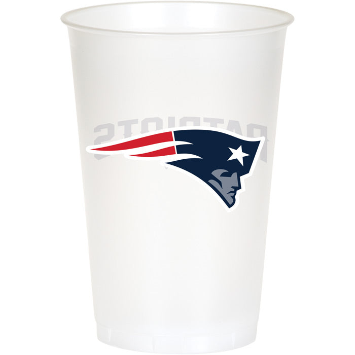 New England Patriots 20 oz Plastic Cups 96 ct