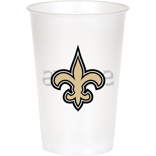 New Orleans Saints 20 oz Plastic Cups 96 ct