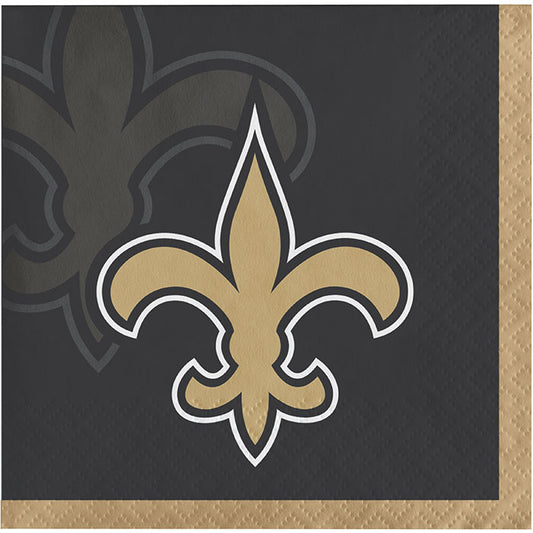 New Orleans Saints Beverage Napkins 192 ct