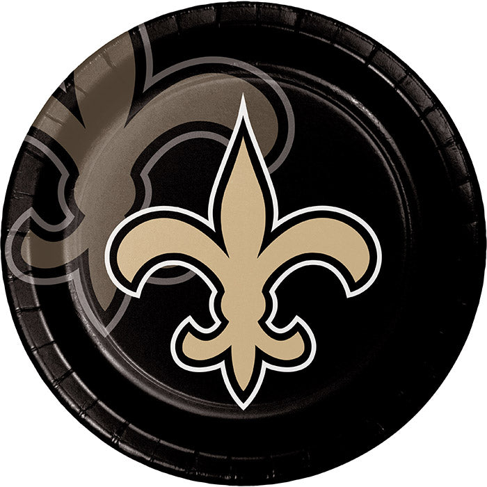 New Orleans Saints Dinner Plates 96 ct