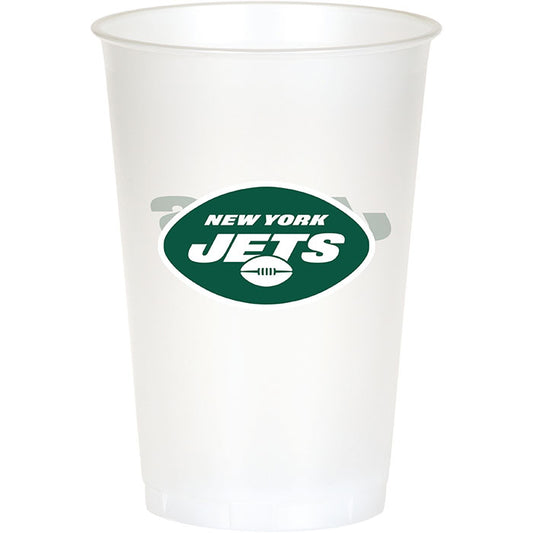 New York Jets 20 oz Plastic Cups 96 ct