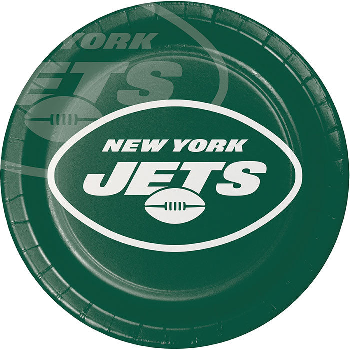 New York Jets Dinner Plates 96 ct