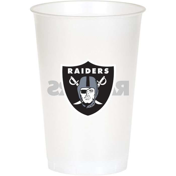 Las Vegas Raiders 20 oz Plastic Cups 96 ct