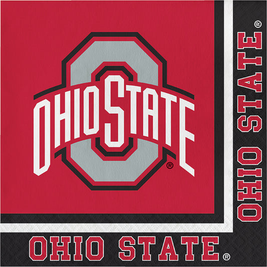 Ohio State University Luncheon Napkins 240 ct