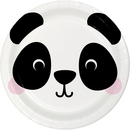 Panda Dessert Plates 96 ct