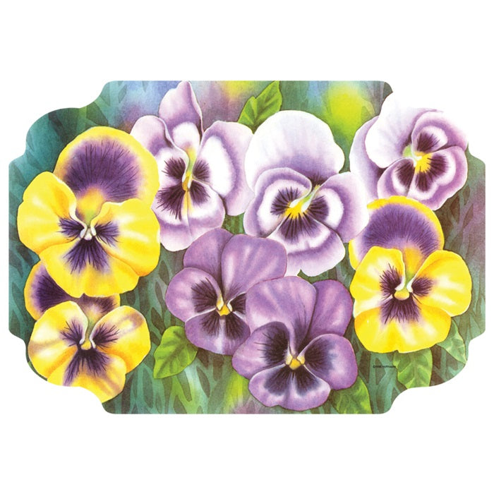 Pansies Placemat 1,000 ct