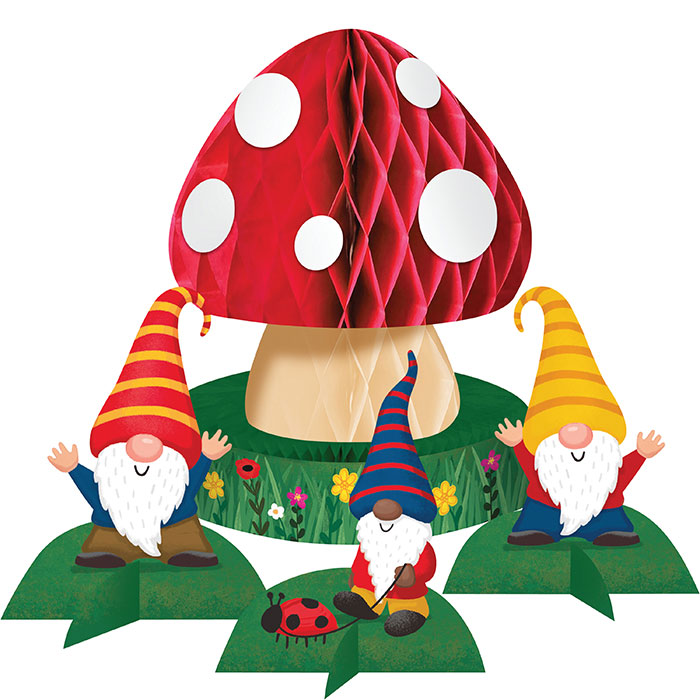 Party Gnomes Centerpieces 6 ct