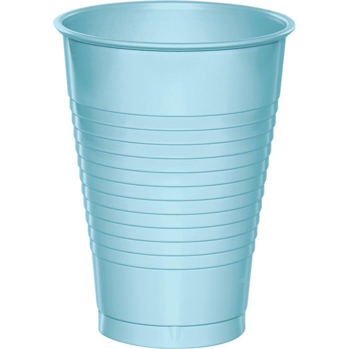 Pastel Blue 12 oz Plastic Cups 240 ct