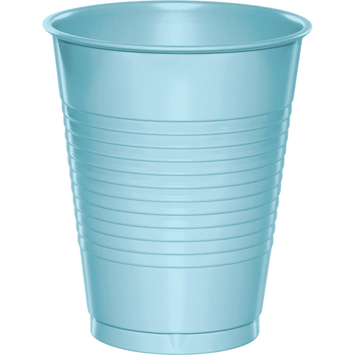 Pastel Blue 16 oz Plastic Cups 240 ct