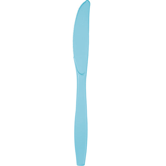 Pastel Blue Plastic Knives 288 ct