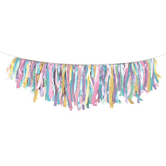 Pastel Fringe Garlands 6 ct