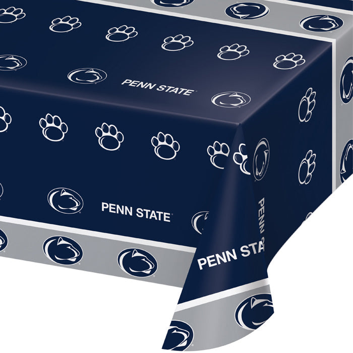 Penn State Plastic Tablecloths 12 ct