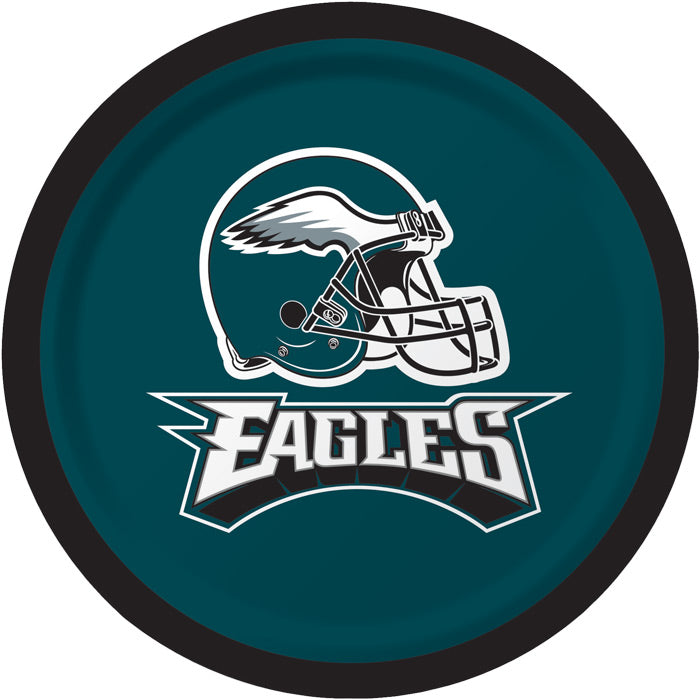 Philadelphia Eagles Dessert Plates 96 ct