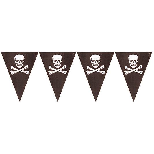 Pirate's Map Flag Banners 12 ct