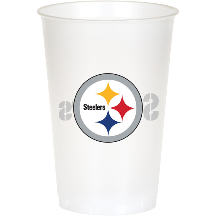 Pittsburgh Steelers 20 oz Plastic Cups 96 ct