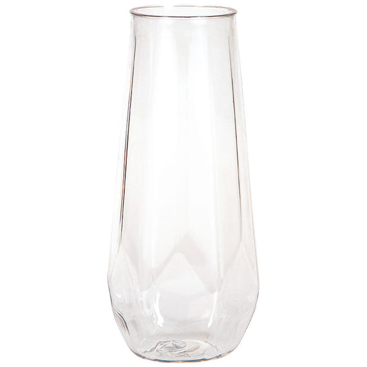 Plastic Fractal Stemless Champagne Tumblers 24 ct