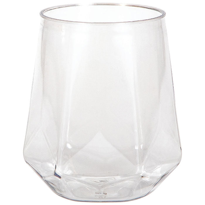 Plastic Fractal Stemless Wine Tumblers 24 ct