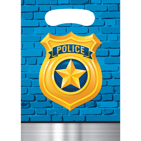 Police Party Favor Bags 96 ct