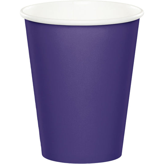 Purple 9 oz Hot & Cold Cups 240 ct