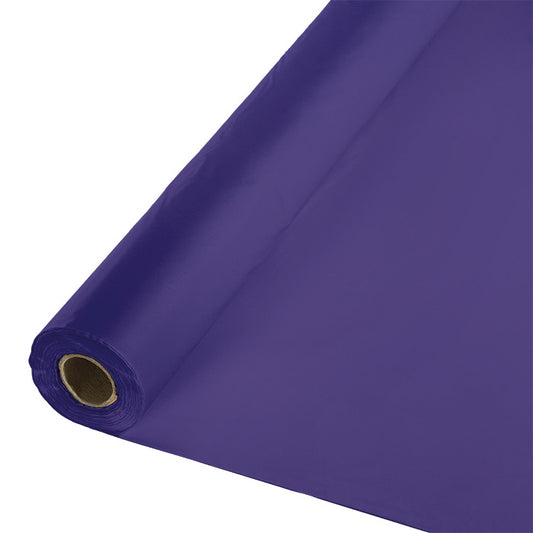 Purple Banquet Table Roll 1 ct