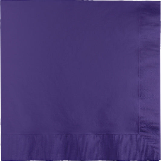 Purple Dinner Napkins 3-Ply 250 ct