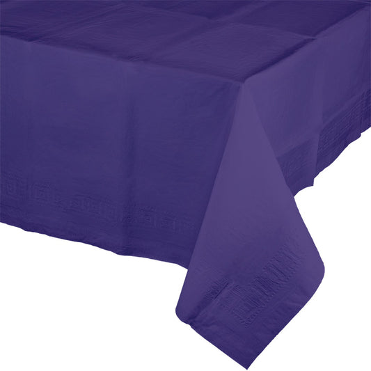 Purple Paper Tablecloths 6 ct