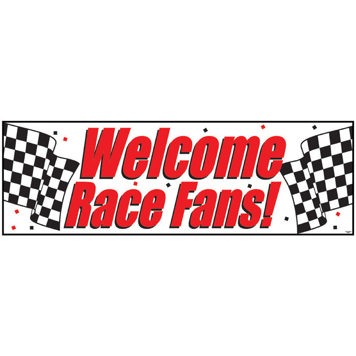 Racing Giant Party Banners 6 ct