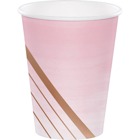 Rose All Day 12 oz Paper Cups 96 ct