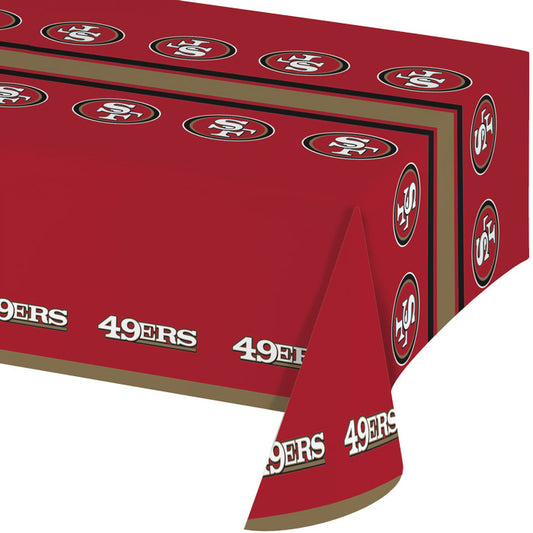 San Francisco 49ers Tablecloths 12 ct