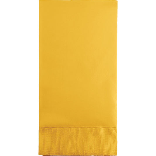 School Bus Yellow 3-Ply Guest Towels 192 ct