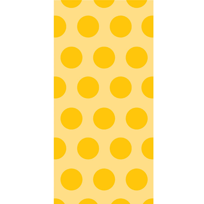 School Bus Yellow Polka Dot Favor Bags 240 ct