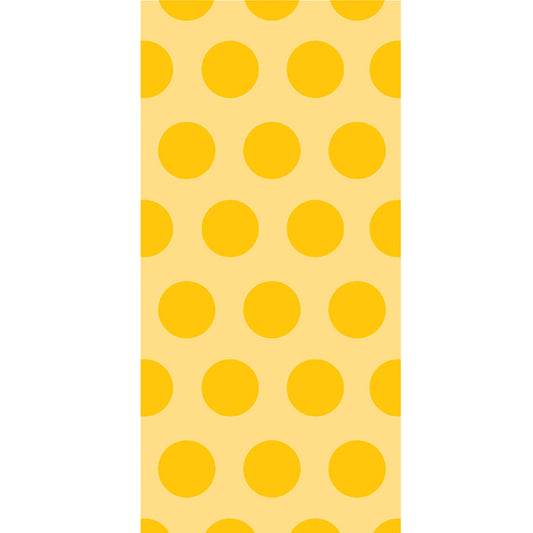 School Bus Yellow Polka Dot Favor Bags 240 ct