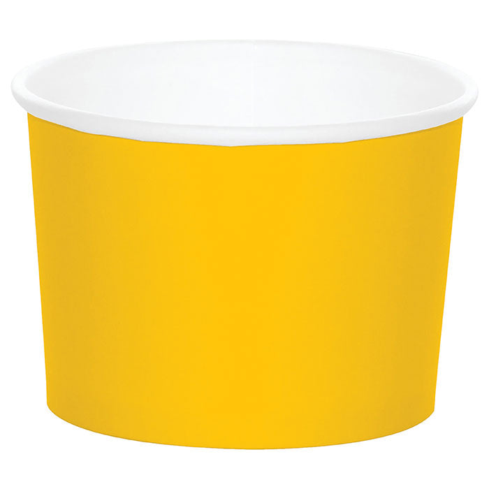 School Bus Yellow Treat Cups 96 ct