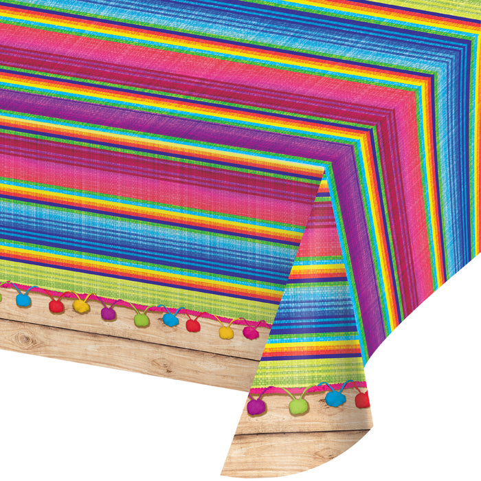 Serape Plastic Tablecloths 6 ct