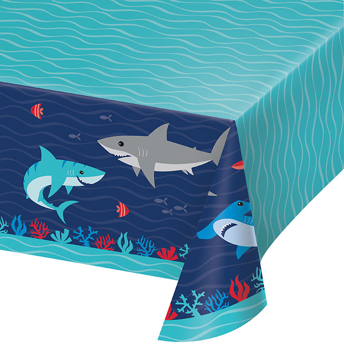 Shark Party Paper Tablecloths 6 ct