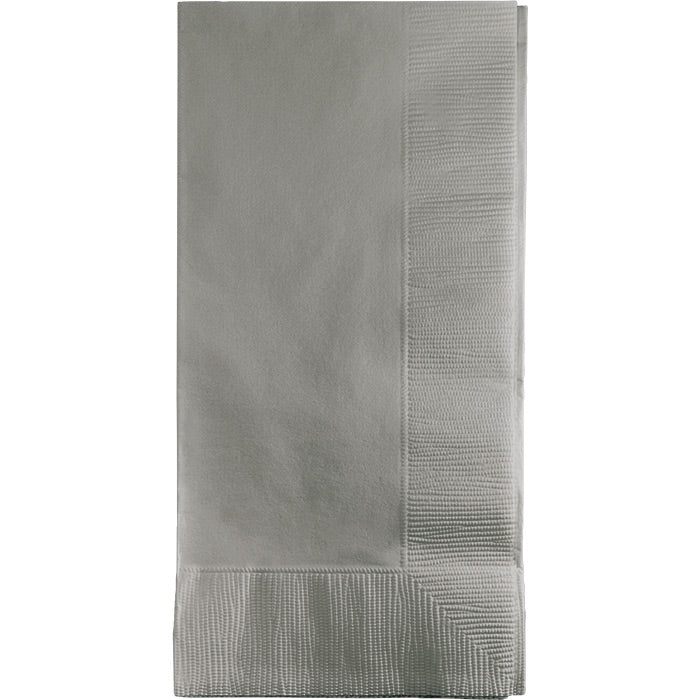 Shimmering Silver 2-Ply Dinner Napkins 600 ct