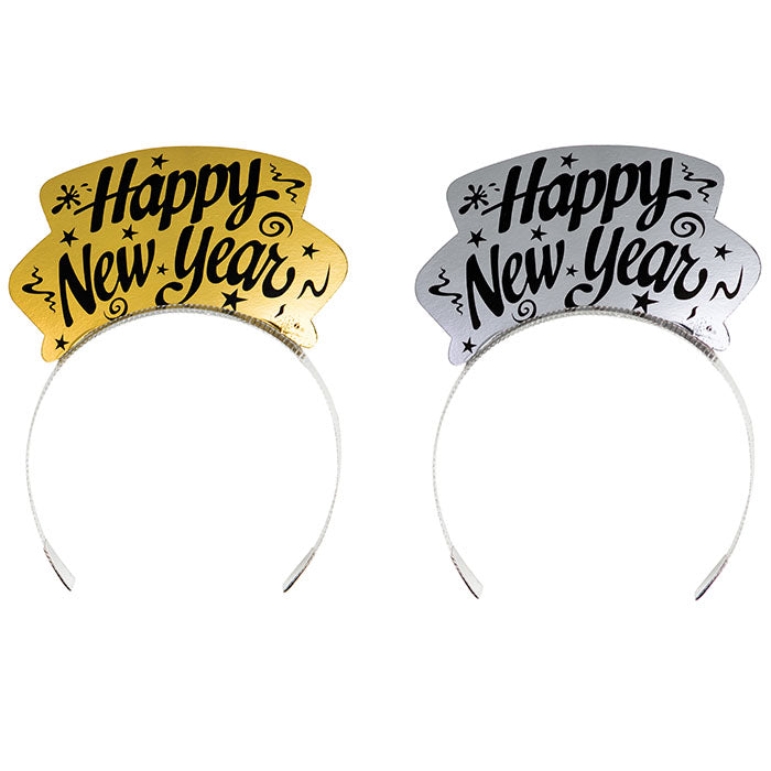 Silver and Gold New Year Tiaras 72 ct